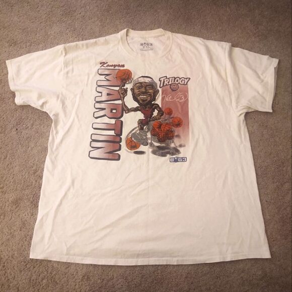 BIG3 Basketball Trilogy Kenyon Martin Graphic T-shirt Men's Size 2XL PRE-OWNED - Picture 1 of 5